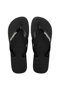HAVAIANAS Logo Filete Black Glacier White 4747