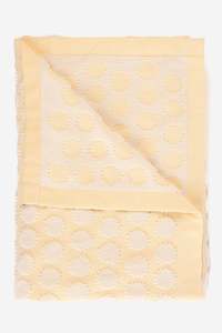 Towel: LAYDAY Cali French Terry Towel Lemon