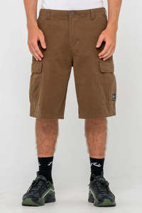 RUSTY Commando Cargo Short Pinecone