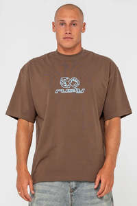 Tees Mens: RUSTY Double Or Nothin Tee Pinecone