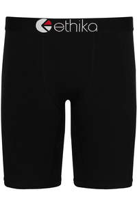 Underwear Mens: ETHIKA Blackout Staple Mens Boxer