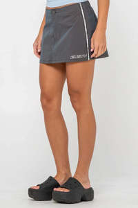 Skirts Womens: RUSTY Lombardi Nylon Mini Skrt Olive