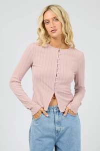 ALL ABOUT EVE Tarni Knit Top Fawn