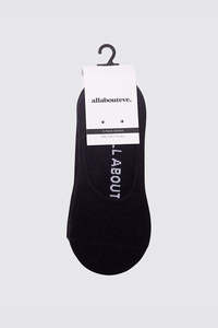 Socks: ALL ABOUT EVE Aae Sockette 3Pk Black
