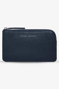 Wallets Unisex: STATUS ANXIETY Smoke And Mirrors Midnight Blue