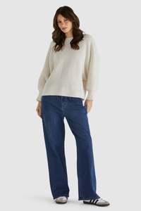 Knits Womens: SASS Concord Knit Cream