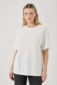 ROLLAS Tomboy Tee Cotton Vintage White