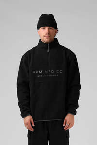 RPM Polar 1/4 Zip Black
