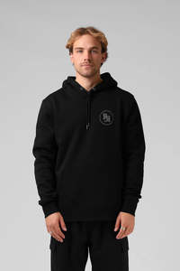 Hoodies Mens: RPM Puff Binate Hood Black