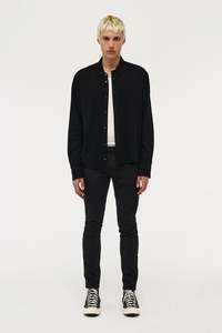 Neuw Lou Slim Twill 34" Leg Black