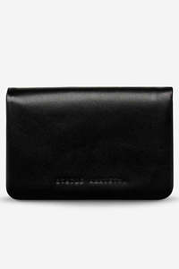 Wallets Unisex: STATUS ANXIETY Is Now Better Black Nappa