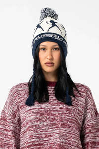 Beanies: RUSTY Pixie Beanie Navy Blue