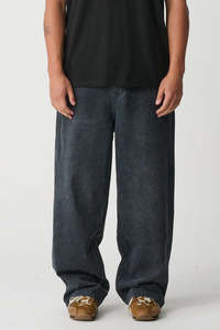 XLARGE Baggy Bull Denim 91 Pant Faded Black