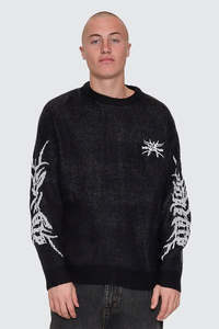 WORSHIP Trudge Knit Crew Black