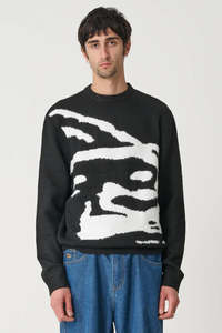 XLARGE Gorilla Knit Sweater Black