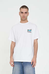 Mens: HUFFER Aspire Sup Tee White