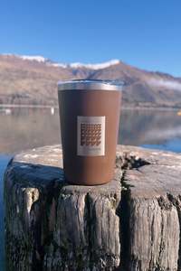 PROJECT PARGO Css 12 Oz Insulated Coffee Cup Chocolate Brown