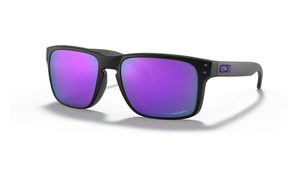 Sunglasses: OAKLEY Holbrook 9102 K6 Matte Black Prizm Violet