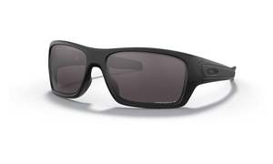 Sunglasses: OAKLEY Turbine 9263 62 Matte Black Prizm Grey Polarised