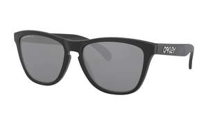 Sunglasses: Oakley Frogskins 9013 F7 55 Matte Black Prizm Black Polarised