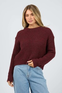 Sale: ALL ABOUT EVE Ivy Knit Jumper Wine
