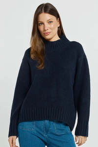 Sale: BETTY BASICS Lola Jumper Navy