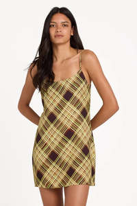 RVCA Macarthur Dress Chocolate