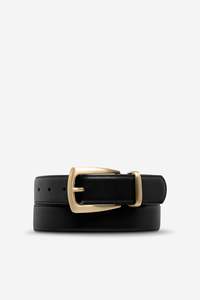 STATUS ANXIETY Some Time Later Black Nappa Gold