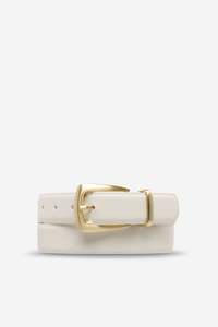STATUS ANXIETY Some Time Later Ivory Nappa Gold