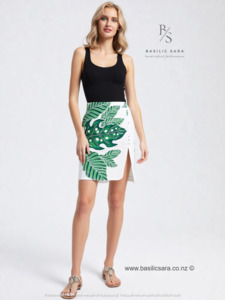Skirts: Tropical Canopy Short Skirt