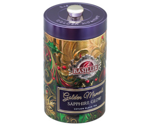 Products: Golden Moments - Sapphire Glow - Black Tea with Cinnamon & Nutmeg "Gingerbread" ($21.70 at checkout)