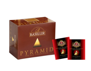 Black Tea No Additives: Pyramid Teabags English Breakfast - 2020 Winner at Great Taste Awards UK ($25.20 automatic discount at checkout)