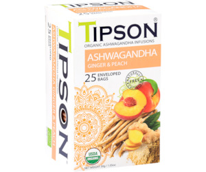 Ashwagandha: Organic Ashwagandha With Ginger & Peach - 2024 Winner at Great Taste Awards UK