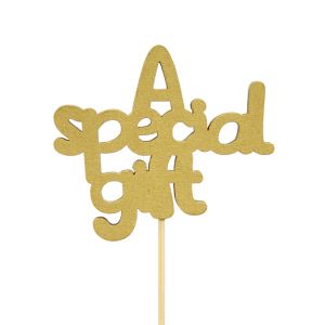 Ashwagandha: Wooden CutOut Sign/Pick