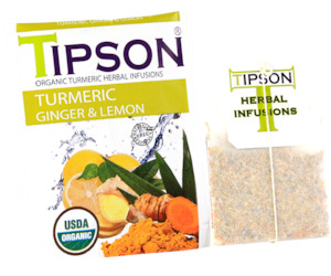 Organic Turmeric With Ginger & Lemon