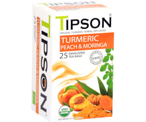 Turmeric: Organic Turmeric WIth Peach & Moringa - 2024 Winner at Great Taste Awards UK