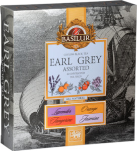 Black Tea With Additives: Earl Grey Assorted