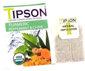 Organic Turmeric With Peppermint & Clove