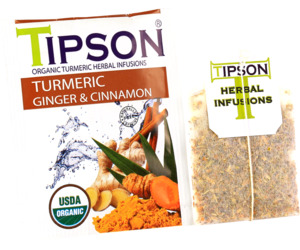 Fruit Infusions No Caffeine: Organic Turmeric With Ginger & Cinnamon - 2021 Winner at Great Taste Awards UK