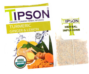 Fruit Infusions No Caffeine: Organic Turmeric With Ginger & Lemon