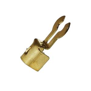 HT SPARK PLUG TERMINAL Spark Plug Forked Brass Spade Vintage