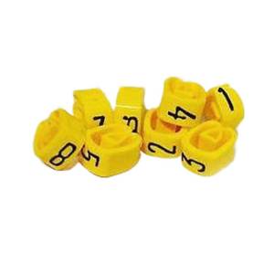 1: HT LEAD NUMBERS 8mm Yellow 1 to 8