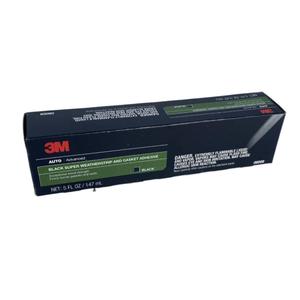 Adhesives: RUBBER ADHESIVE Black Weatherstrip Glue 3M 147ml tube
