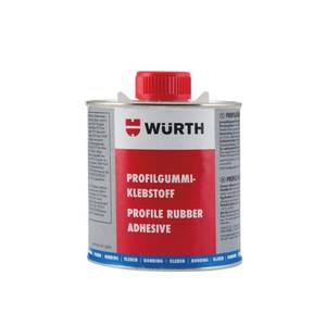Adhesives: RUBBER ADHESIVE GLUE Rubber Adhesive 250ml  Wurth