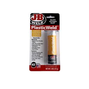 Adhesives: PLASTICWELD JB Plastic Repair Epoxy Putty 57g