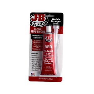 Adhesives: GASKET MAKER, JB Ultimate RED RTV Silicone