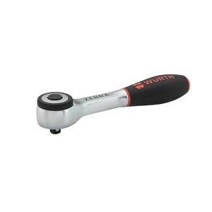RATCHET 1/4" TWIST HANDLE 135mm Zebra Wurth
