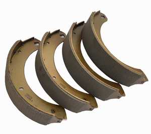 BRAKE SHOES Rear 11" Austin Riley Healey Jensen Set of 4
