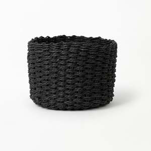 Pot Size 12cm 15cm: Black Flower Baskets