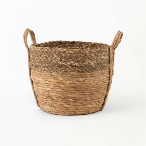 Naturally Basketly: Braided Grass Top Basket